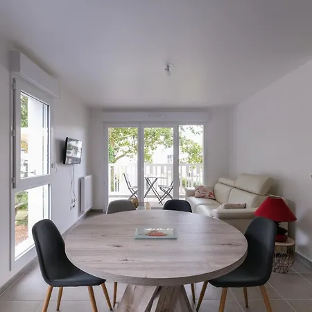 L'escapade Pornicaise - Joli Appt A Apartment *